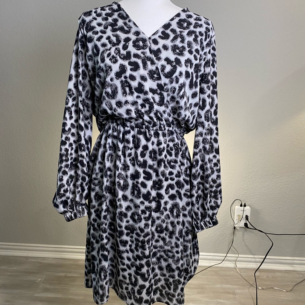 Isaac Mizrahi Cheetah Print Dress